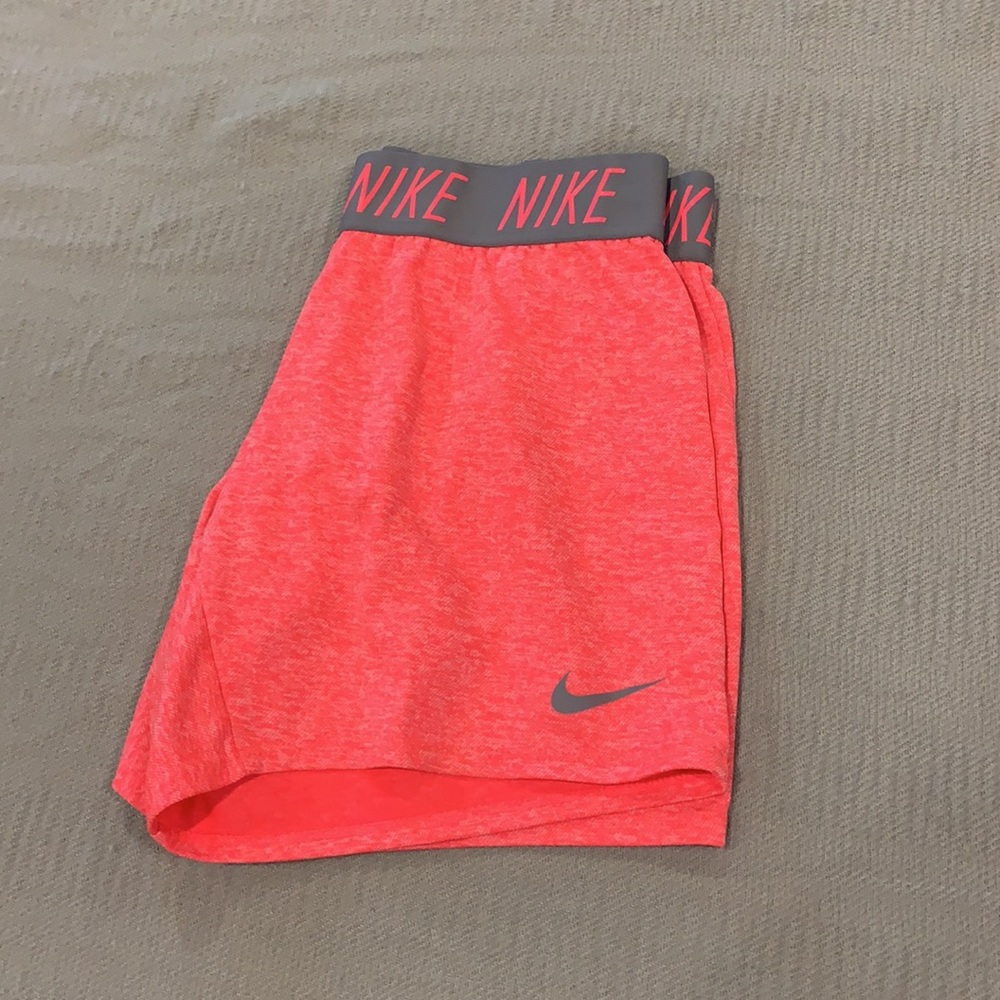 Nike Girls XL dri-fit pink athletic shorts